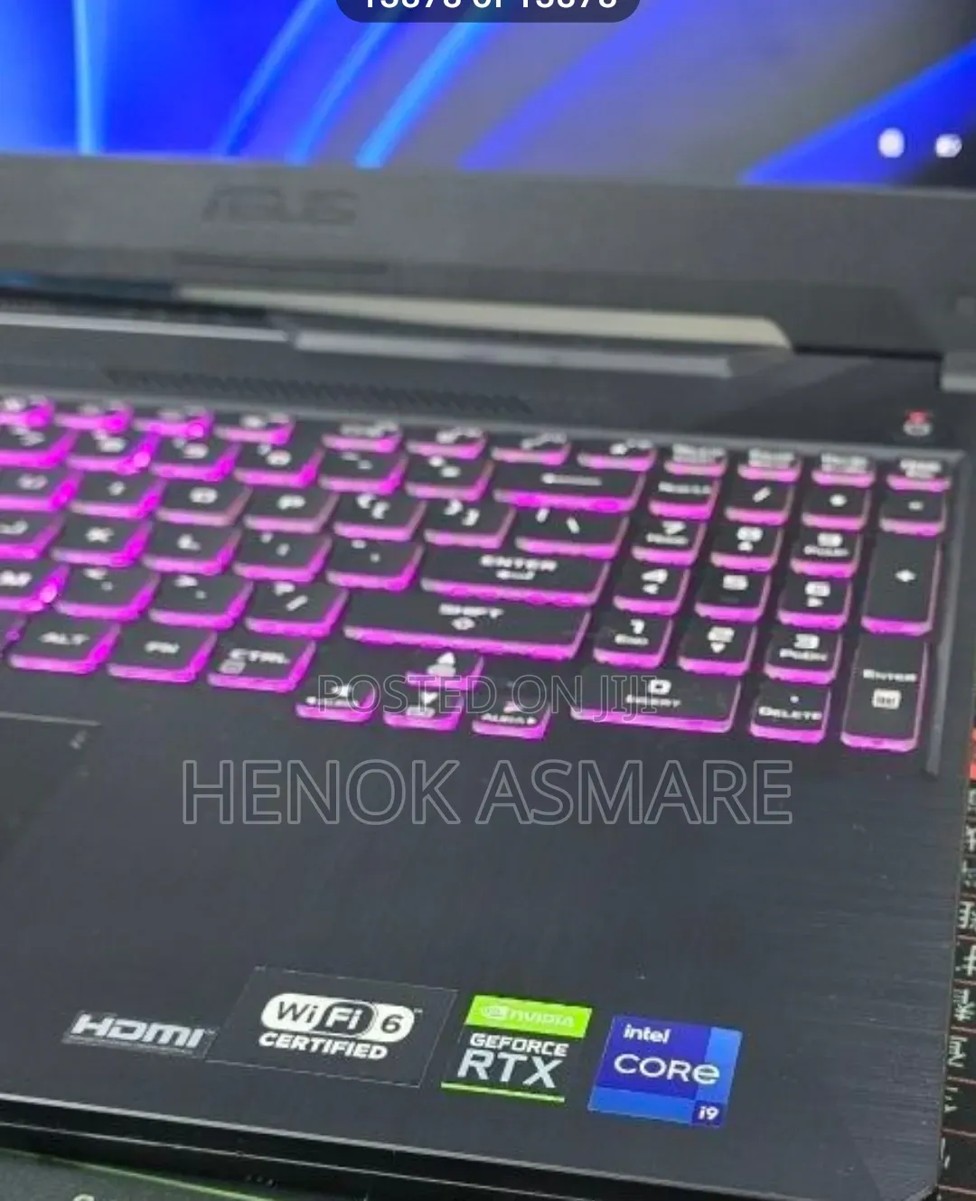 New Laptop Asus TUF Gaming A15 16GB Intel Core i9 SSD 512GB