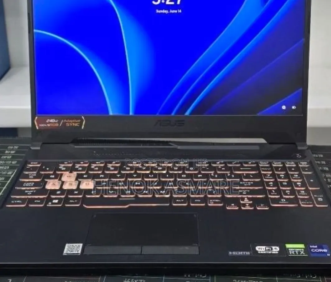 New Laptop Asus TUF Gaming A15 16GB Intel Core i9 SSD 512GB
