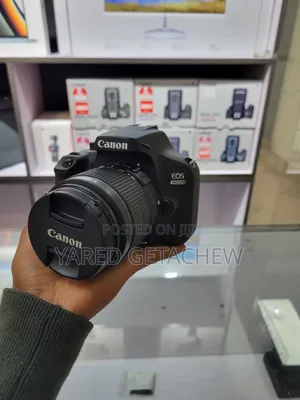 Canon 4000D With 18-55mm Lens
