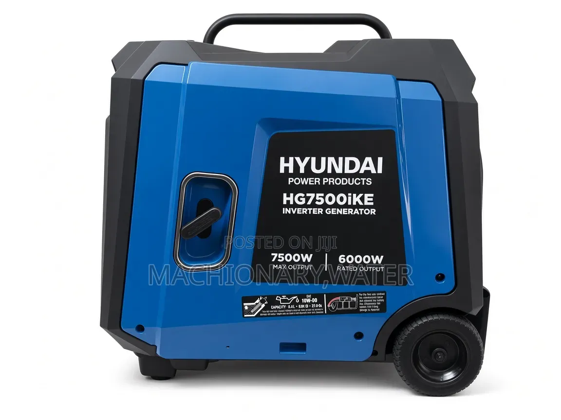 Hyrundai Gasoline Invertor Generator 7.5kw