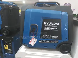 Hyrundai Gasoline Invertor Generator 7.5kw