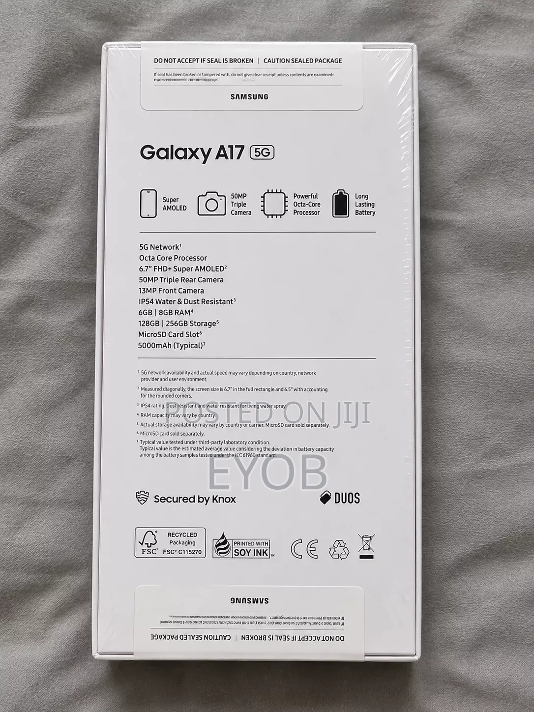 New Samsung Galaxy A17 256 GB Black