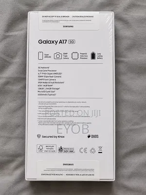 New Samsung Galaxy A17 256 GB Black