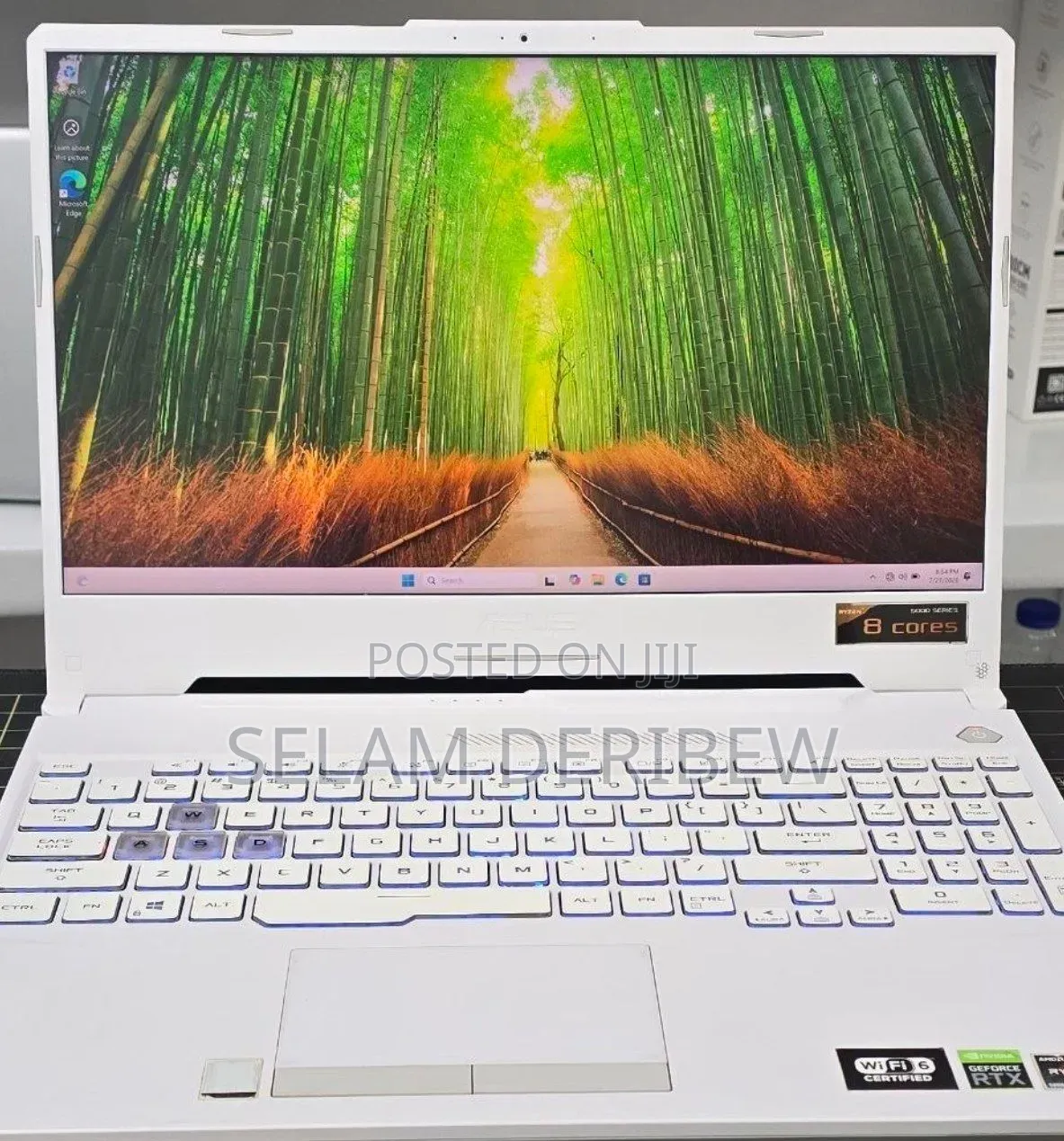 New Laptop Asus TUF Gaming A15 16GB AMD Ryzen 9 SSD 512GB