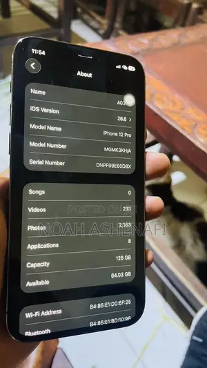 Apple iPhone 12 Pro 128 GB Black