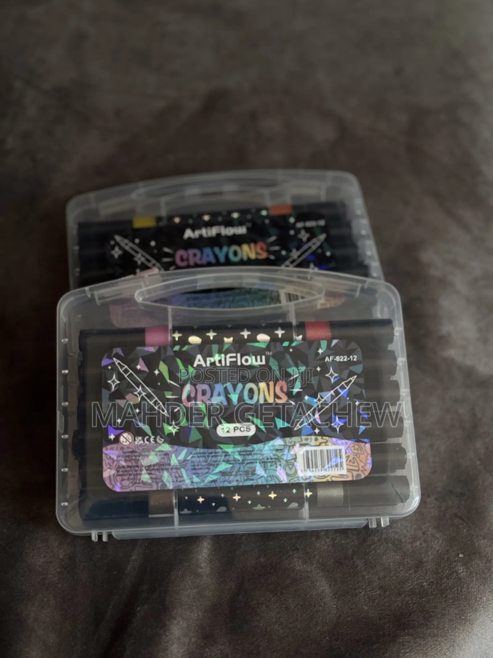 ArtHolic Crayons – 12 Pieces Set Shiny