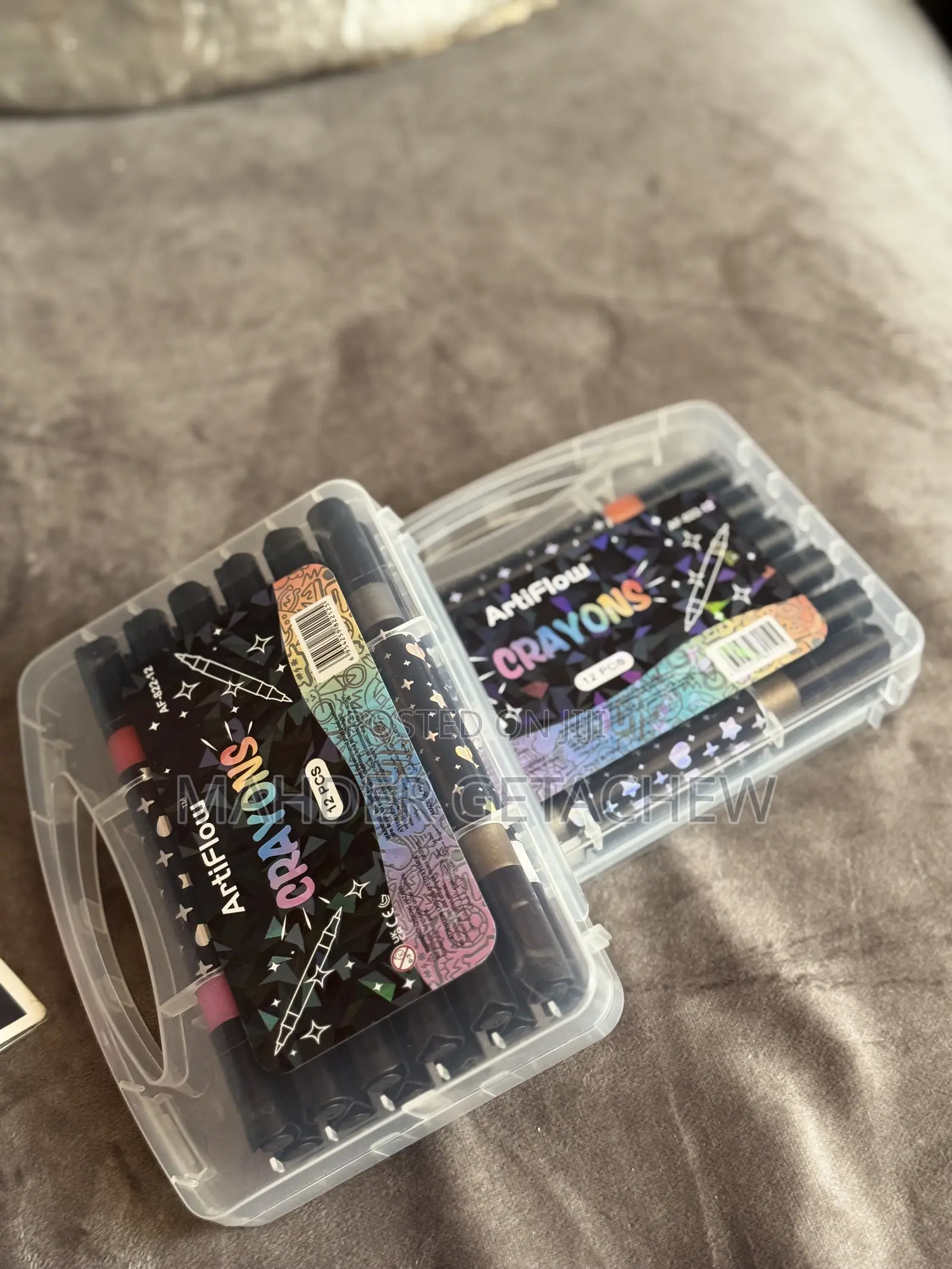 ArtHolic Crayons – 12 Pieces Set Shiny