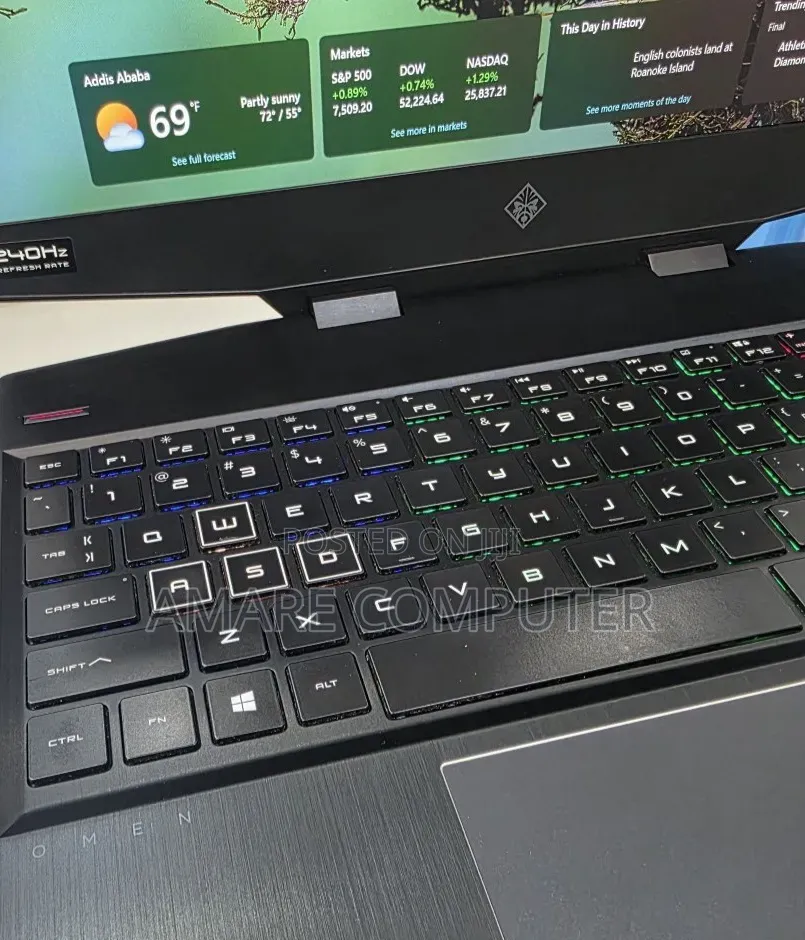 New Laptop HP Omen 15 16GB Intel Core i7 SSD 1T