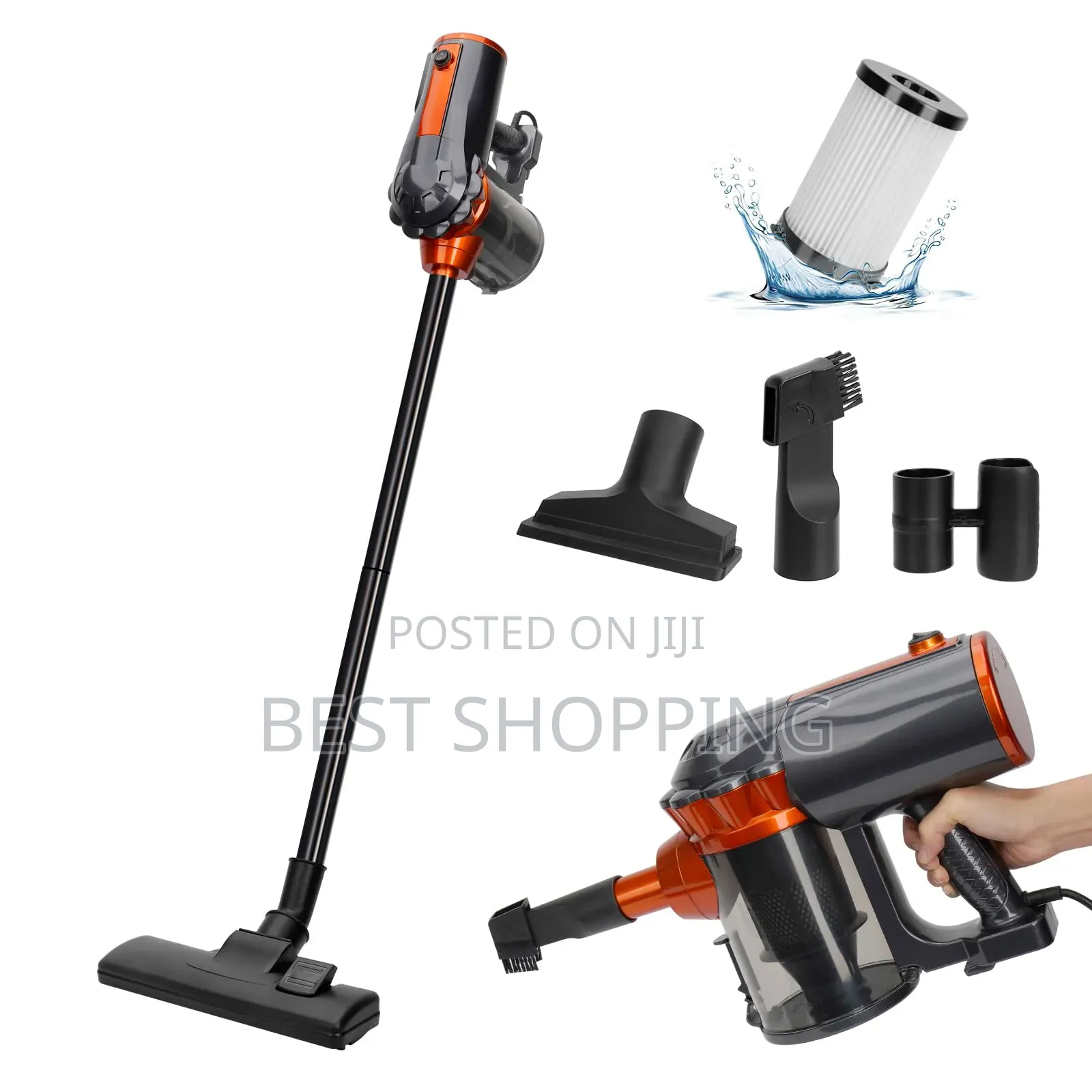 Sonifer Vacuum Cleaner 5 in 1 Floor Brush,hepa Filter,soft Brush,600w