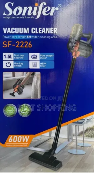 Sonifer Vacuum Cleaner 5 in 1 Floor Brush,hepa Filter,soft Brush,600w