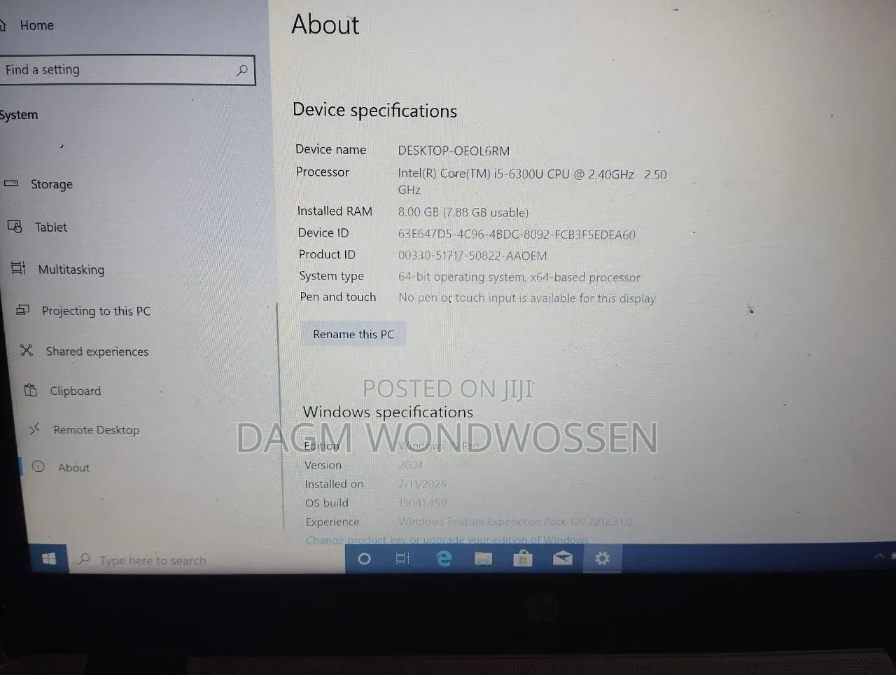 Laptop HP EliteBook 840 8GB Intel Core i5 HDD+SSD 256GB