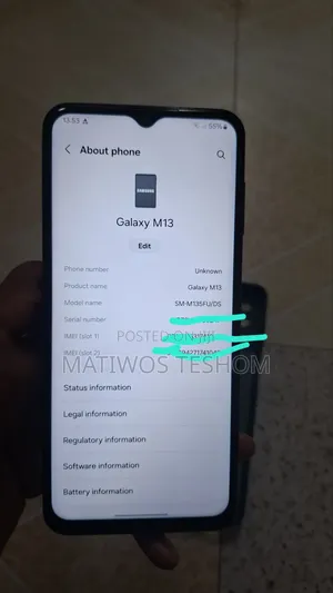 Samsung Galaxy M13 (India) 128 GB Black