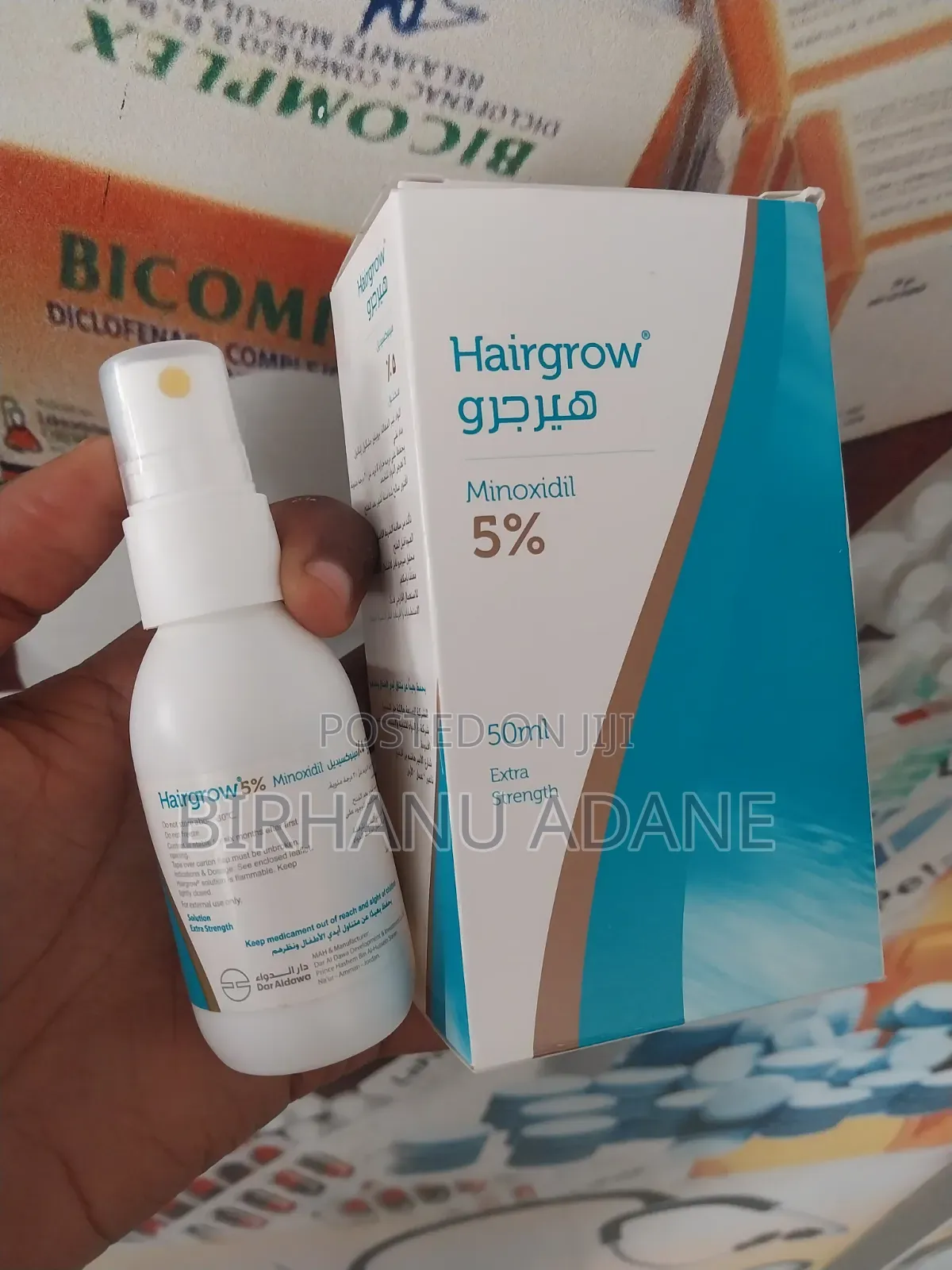 Hairgrow Spray 50ml Minoxidil for Hairgrowth