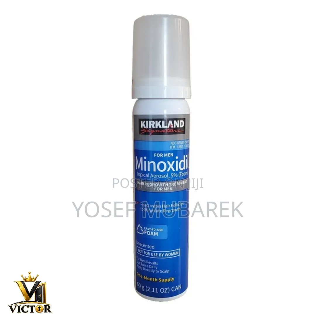 New Hair, New Look – Kirkland Minoxidil!
