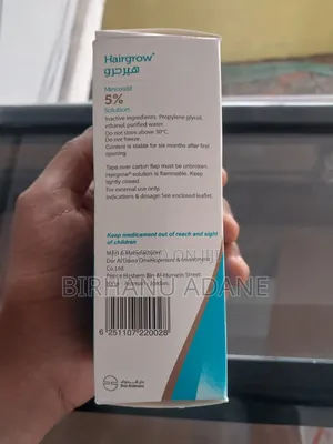 Original Hairgrow 5% Minoxidil for Hairgrowth % Beard Growth