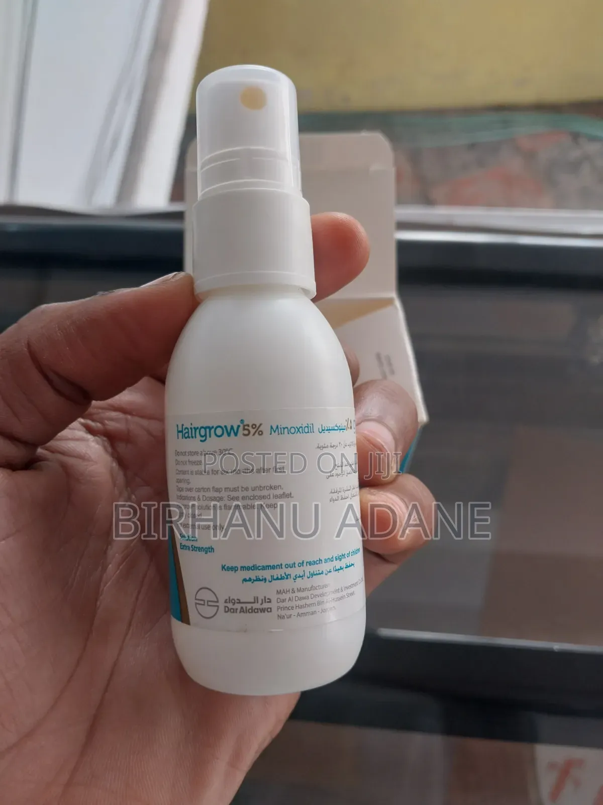 Original Hairgrow 5% Minoxidil for Hairgrowth % Beard Growth