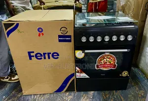 Ferre Oven 60x60 Freestanding Gas Cooker With Grill – Made in Turkey