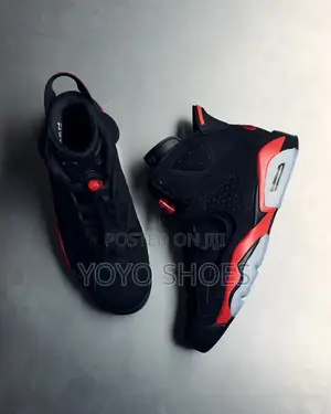 Air Jordan 6 Retro "Reverse Infrared" Black/Red