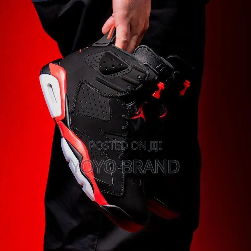 Air Jordan 6 Retro "Reverse Infrared" Black/Red