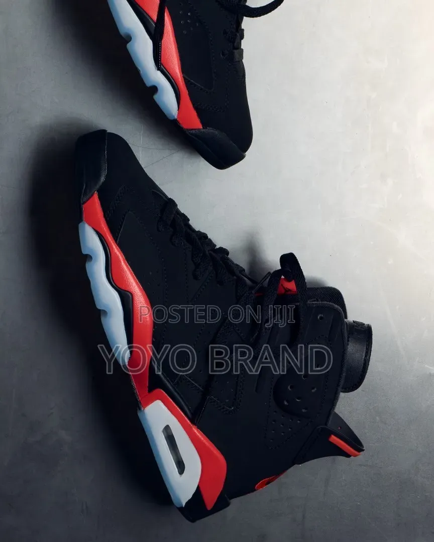 Air Jordan 6 Retro "Reverse Infrared" Black/Red