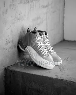 Nike Air Jordan 12 Retro "Stealth" White/Gray