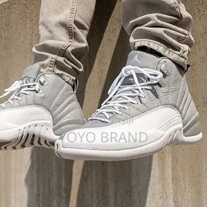 Nike Air Jordan 12 Retro "Stealth" White/Gray