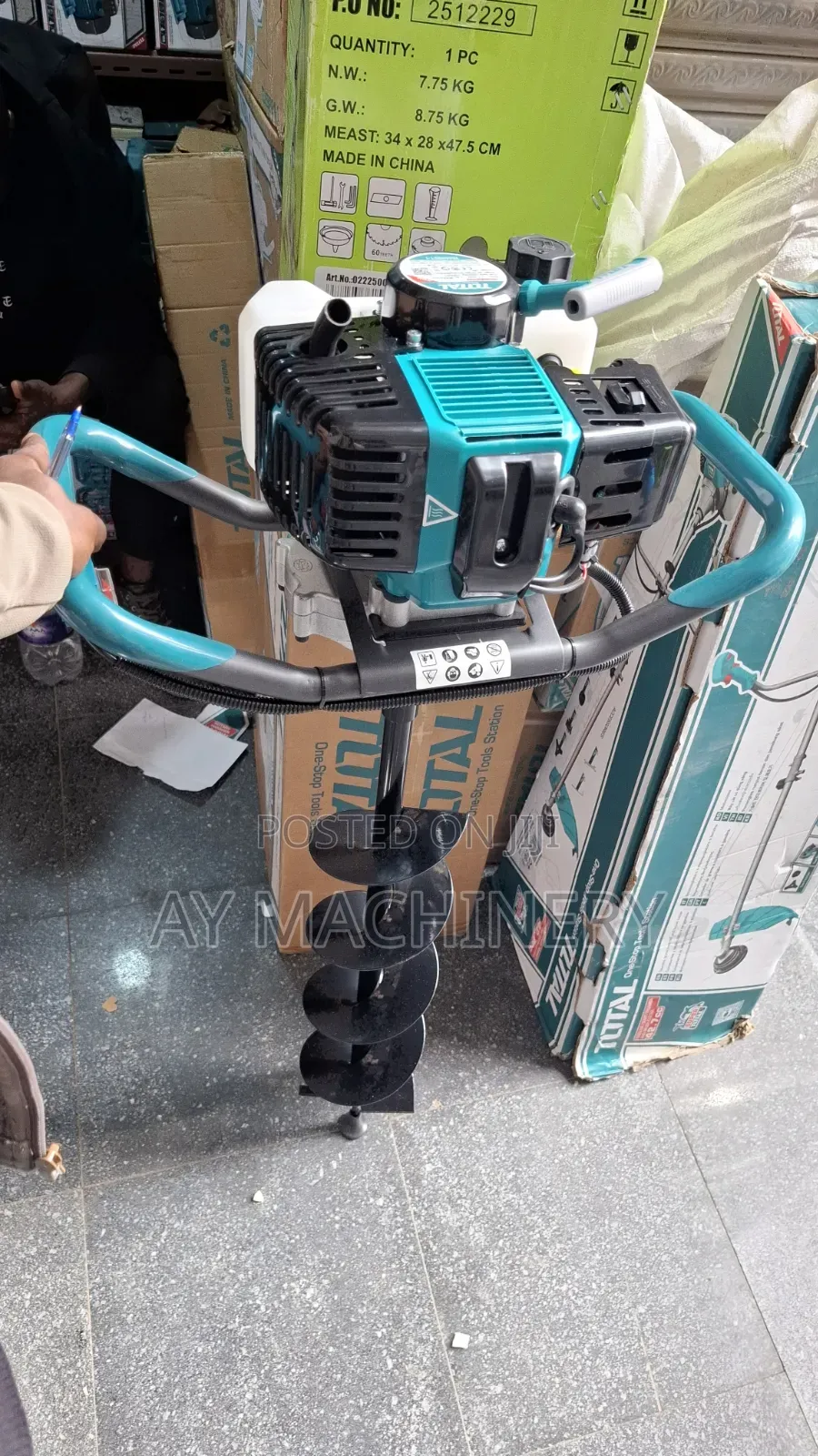 Earth Auger Total የመሬት መቆፈሪያ