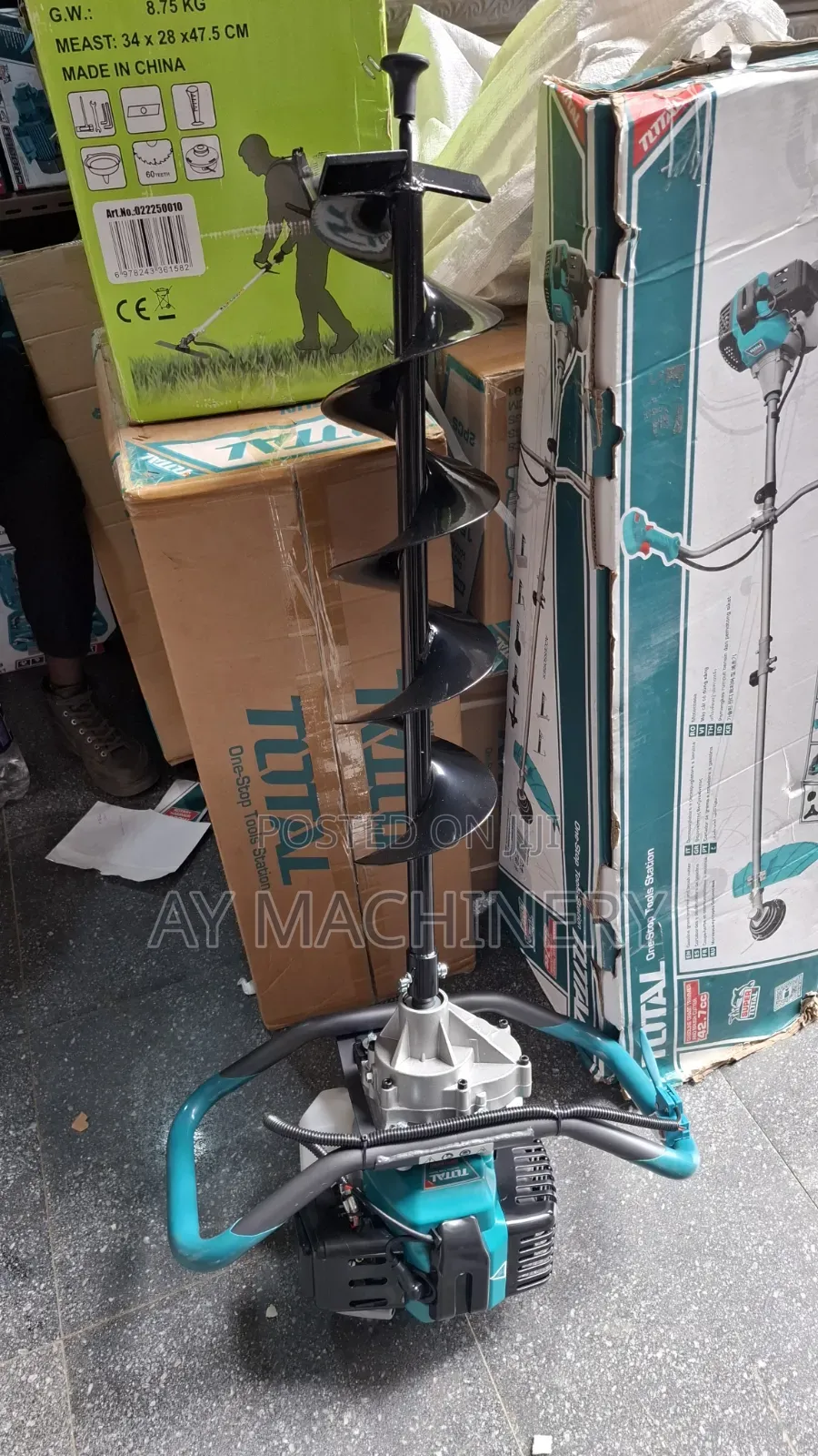 Earth Auger Total የመሬት መቆፈሪያ