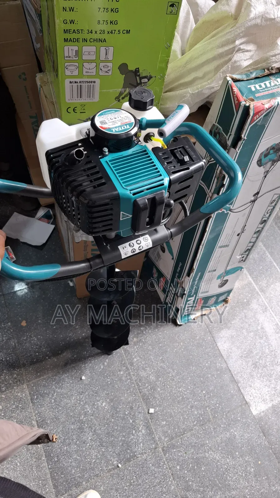 Earth Auger Total የመሬት መቆፈሪያ