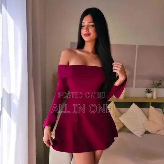 Long Sleeve Mini Dress Folded Neckline