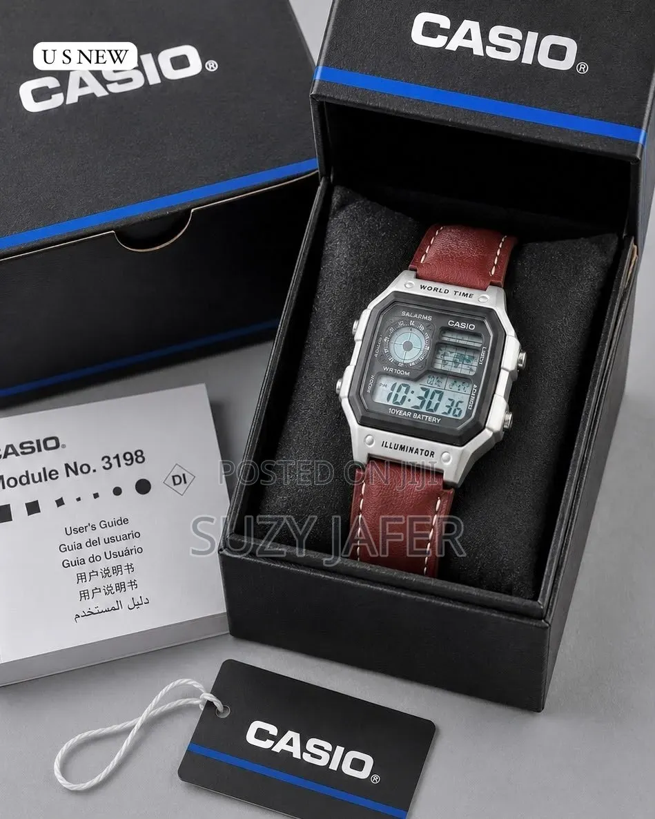 Casio Illuminator World Time Watch