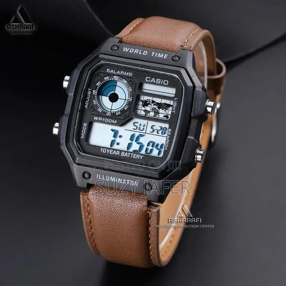 Casio Illuminator World Time Watch