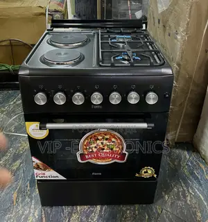 Ferre Oven 60x60cm Freestanding Gas Cooking Burners Electric Oven