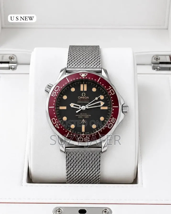Omega Seamaster 43 Diver Silver Bracelet Men Watch