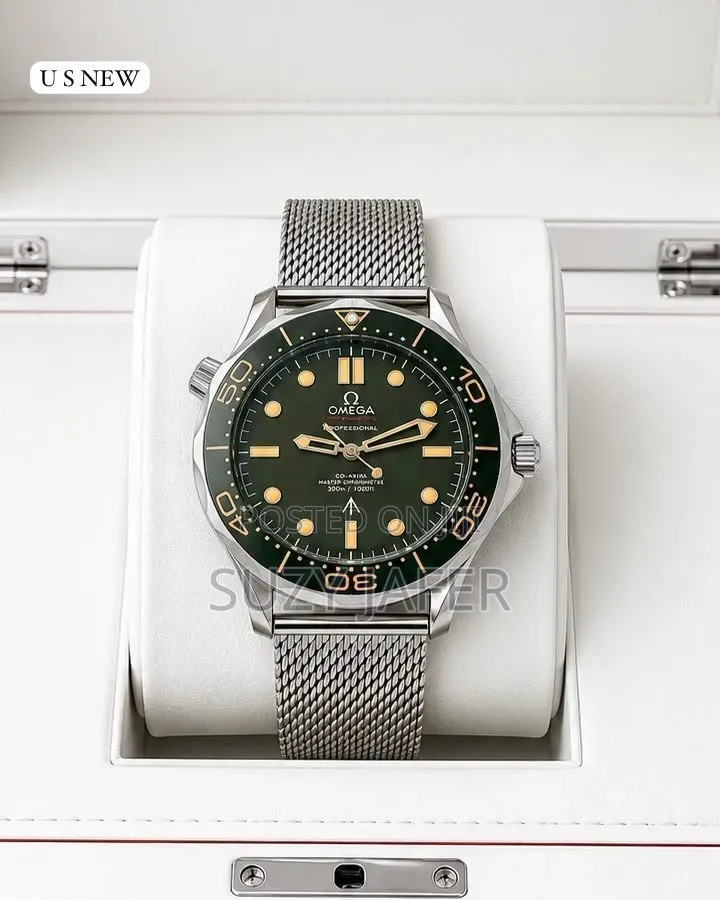 Omega Seamaster 43 Diver Silver Bracelet Men Watch