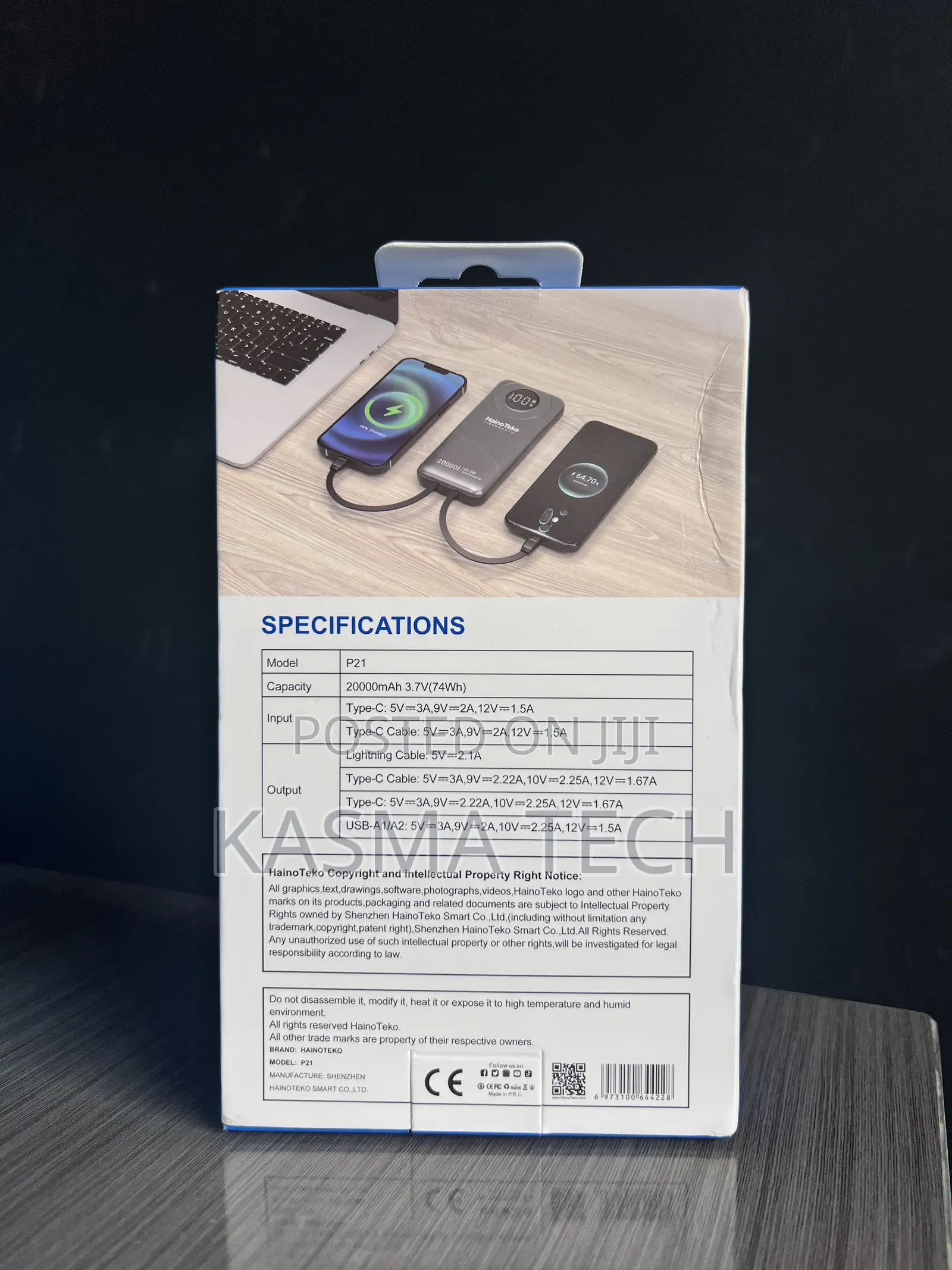 HainoTeko 20000mah Power Bank