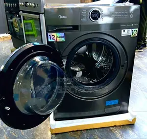 Midea Automatic Washing Machine 12KG Front Load 1400 RP Inverter Motor