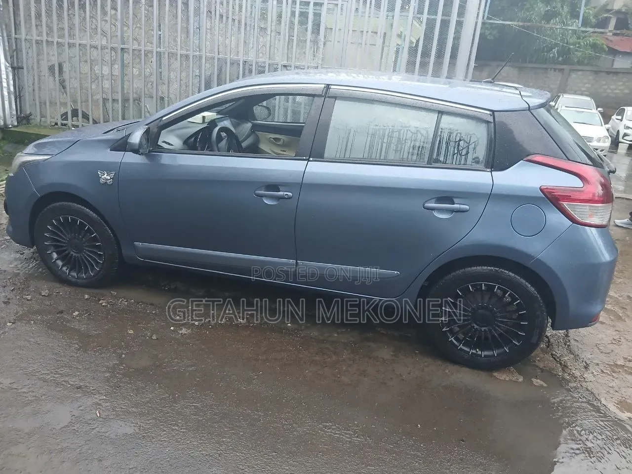 Toyota Yaris 2014 Blue