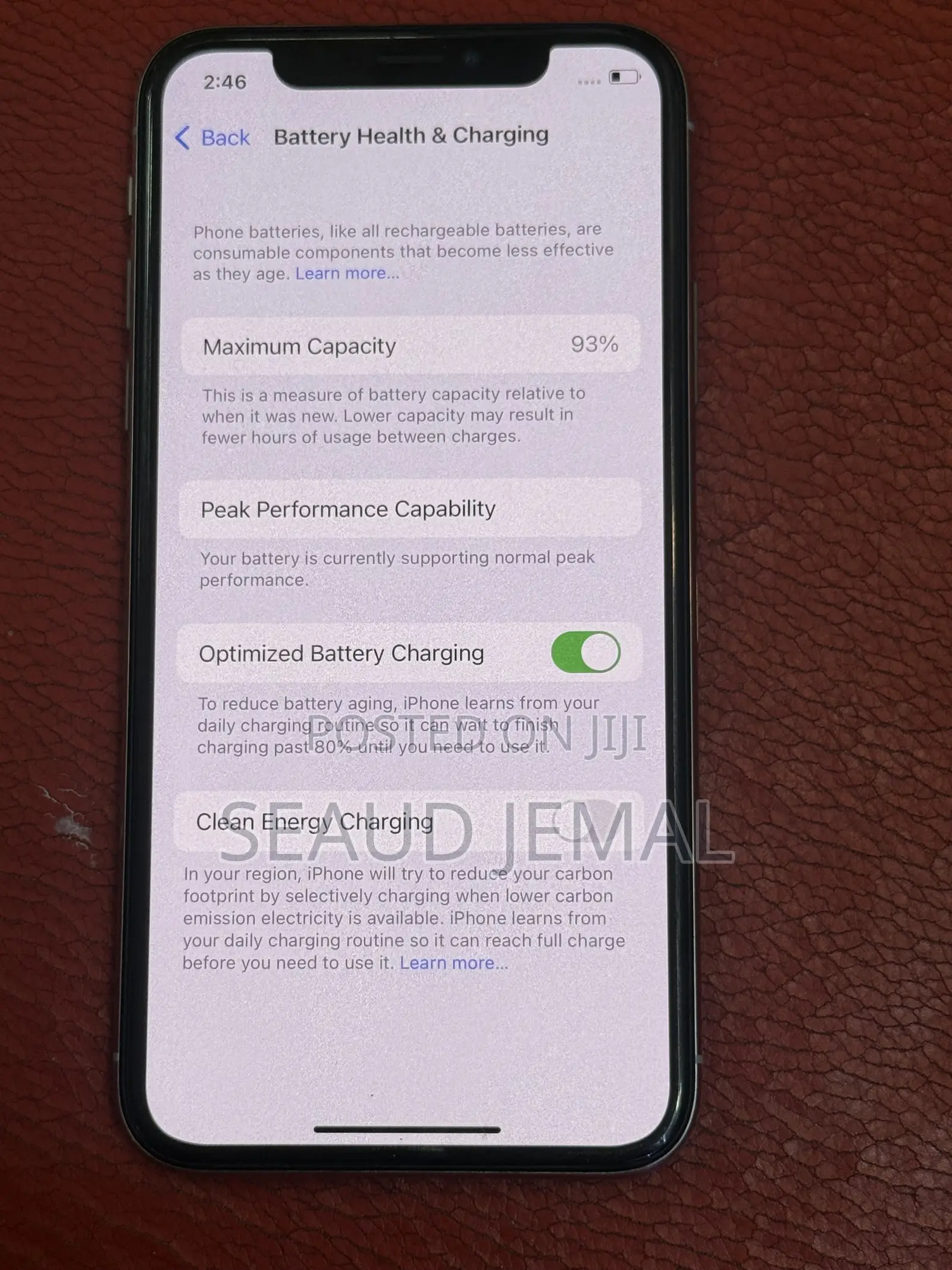 Apple iPhone X 256 GB White
