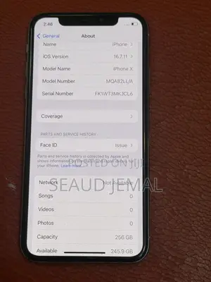 Apple iPhone X 256 GB White