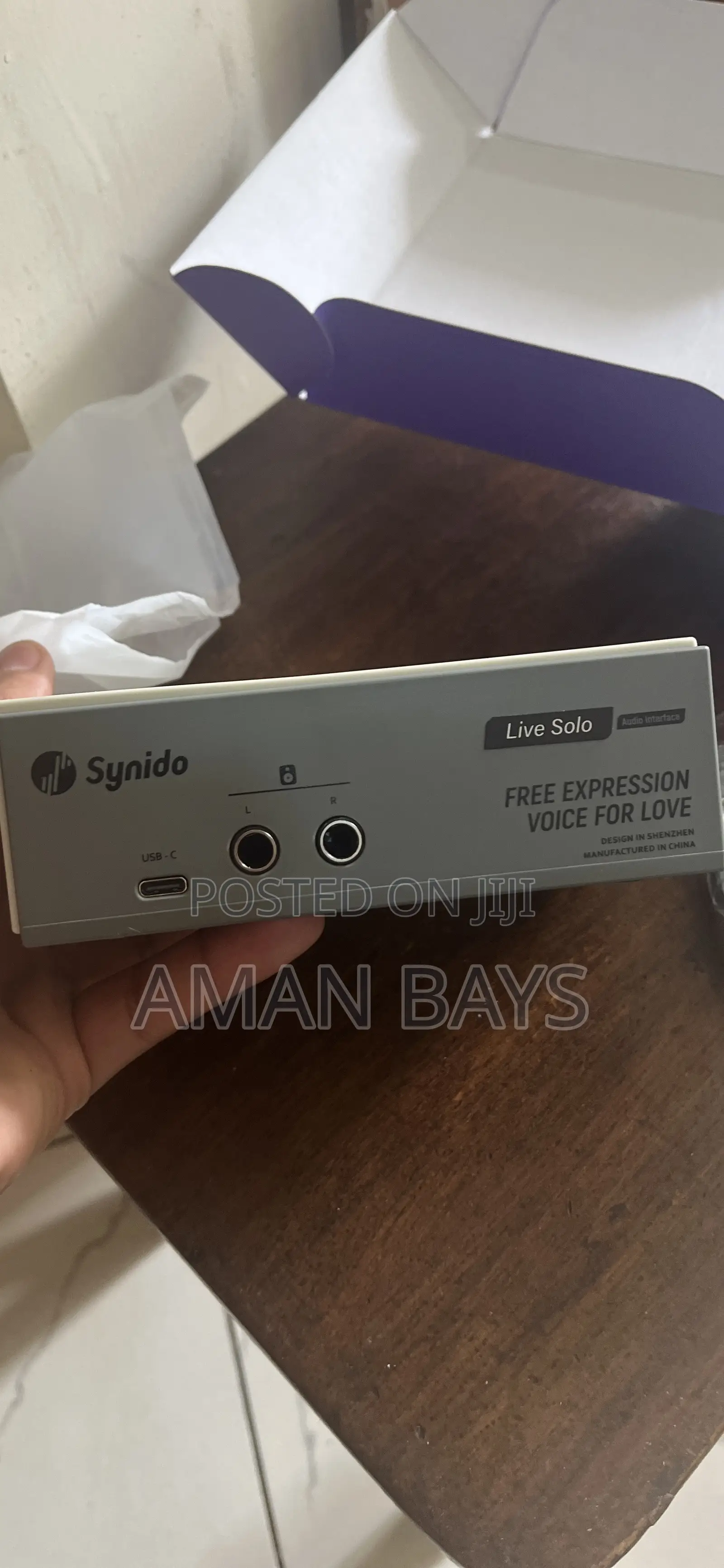 Synido Live Solo Audio Interface