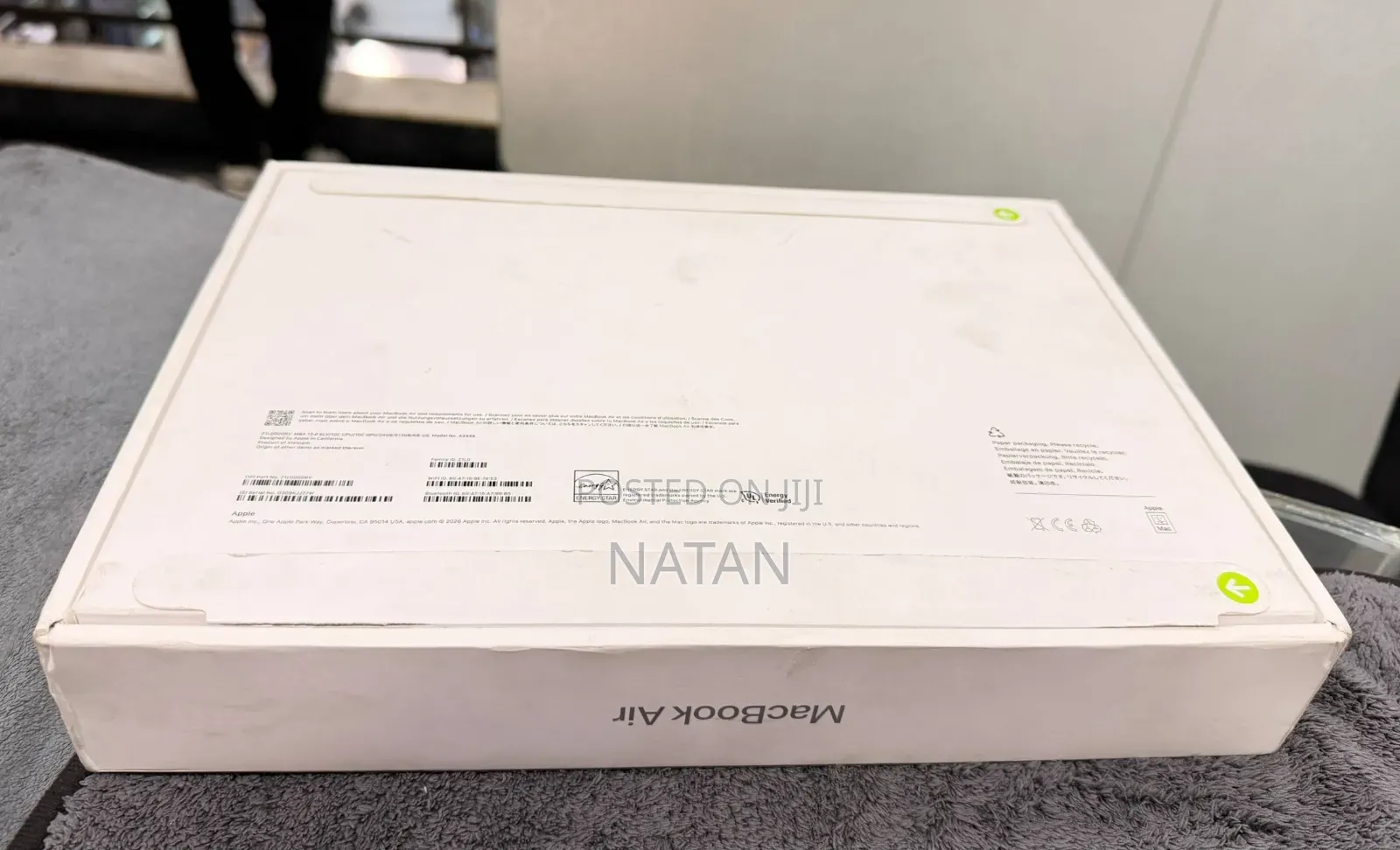 New Laptop Apple MacBook Air 2026 M5 24GB Apple M5 SSD 512GB