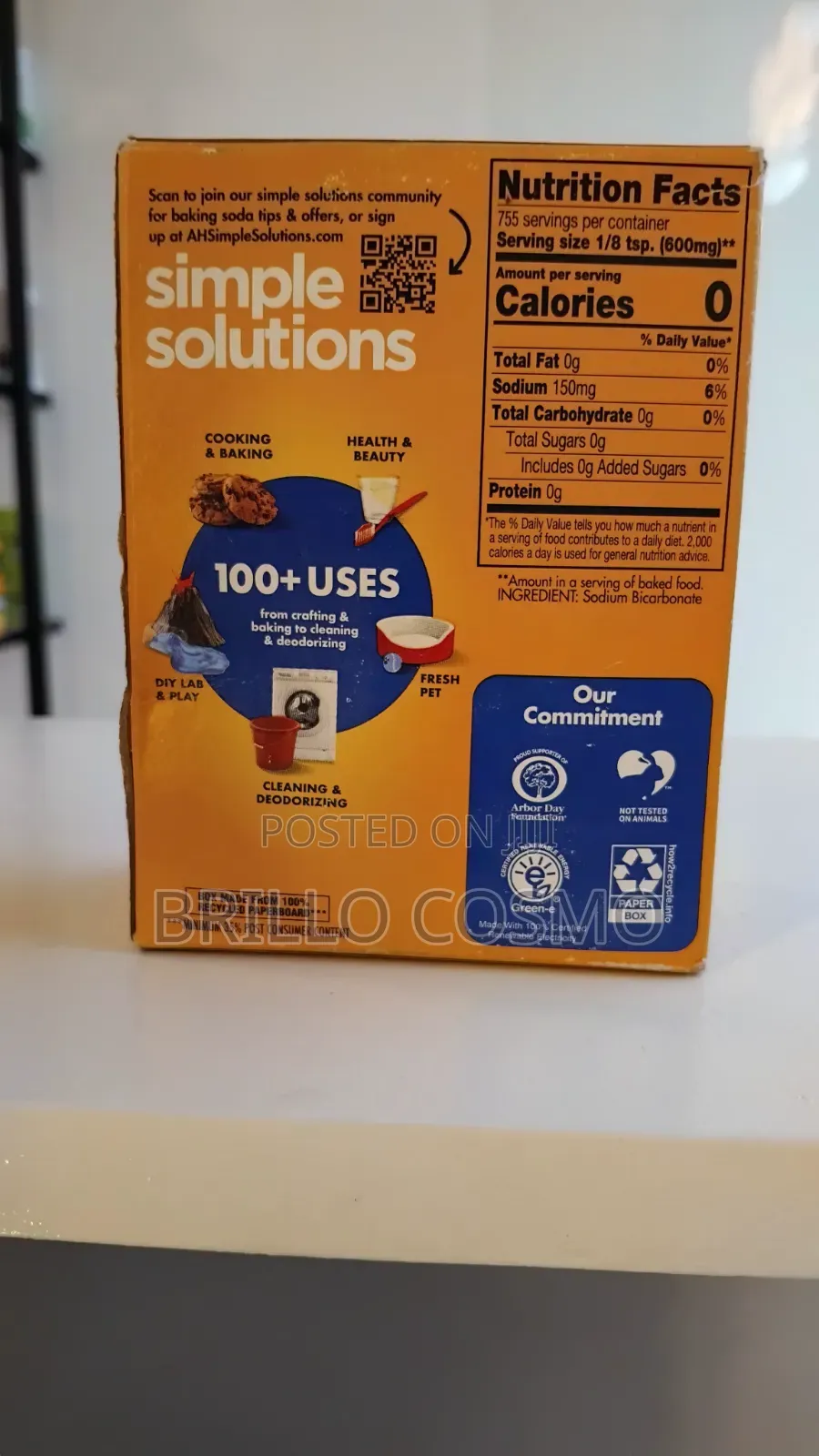 ARM HAMMER Pure Baking Soda