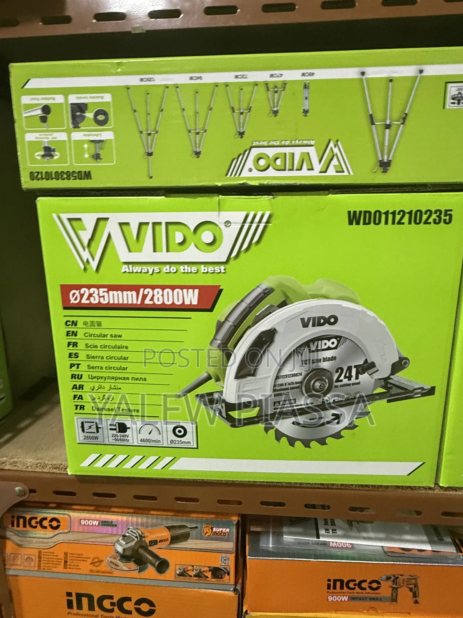 Operates at 2800W With a No-Load Speed of 4600–4800 RPM, Built for H