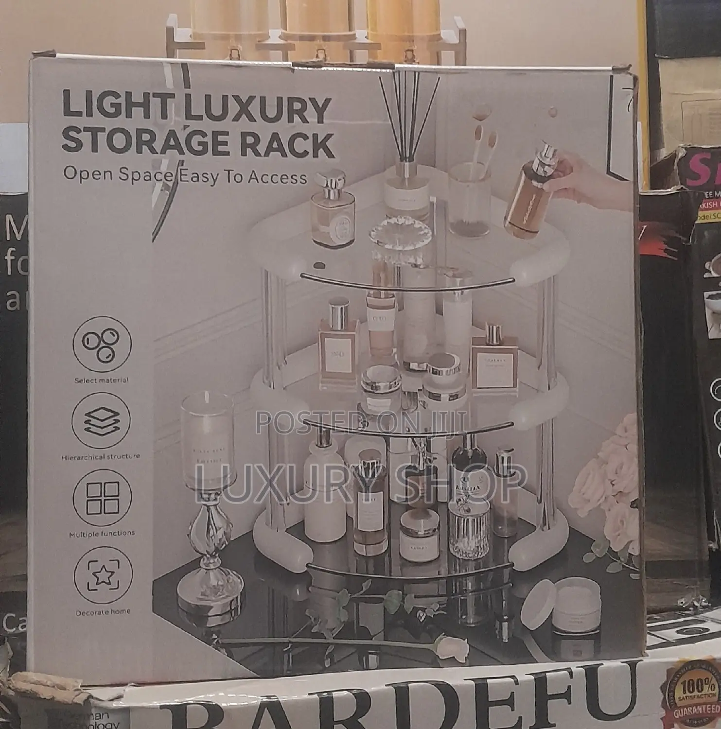 The Light Luxury Storage Rack
