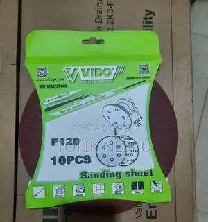 10pcs Sanding Sheet Vido Wall Sander Paper #