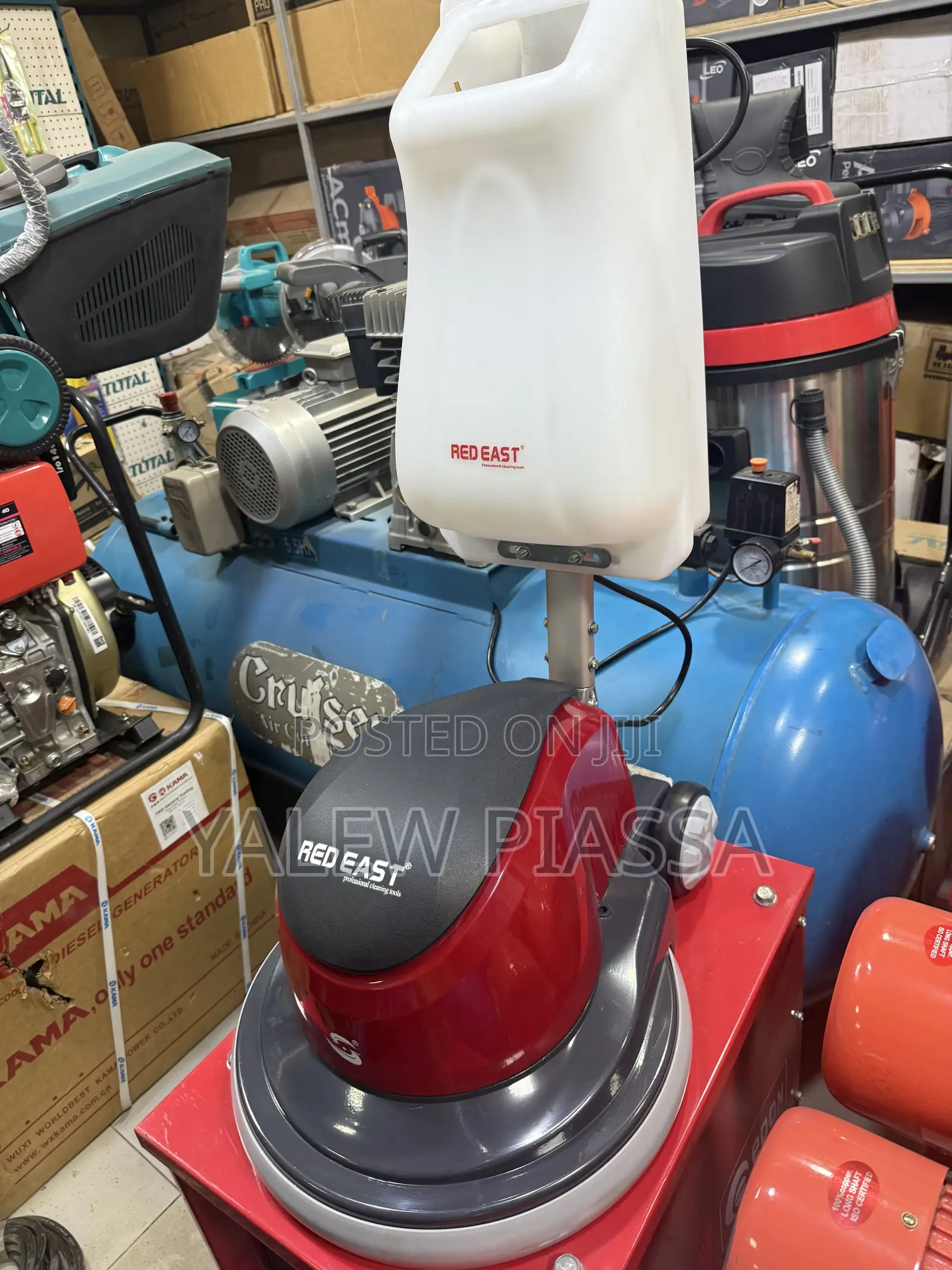 A RED EAST Commercial Floor Buffer and Polisher