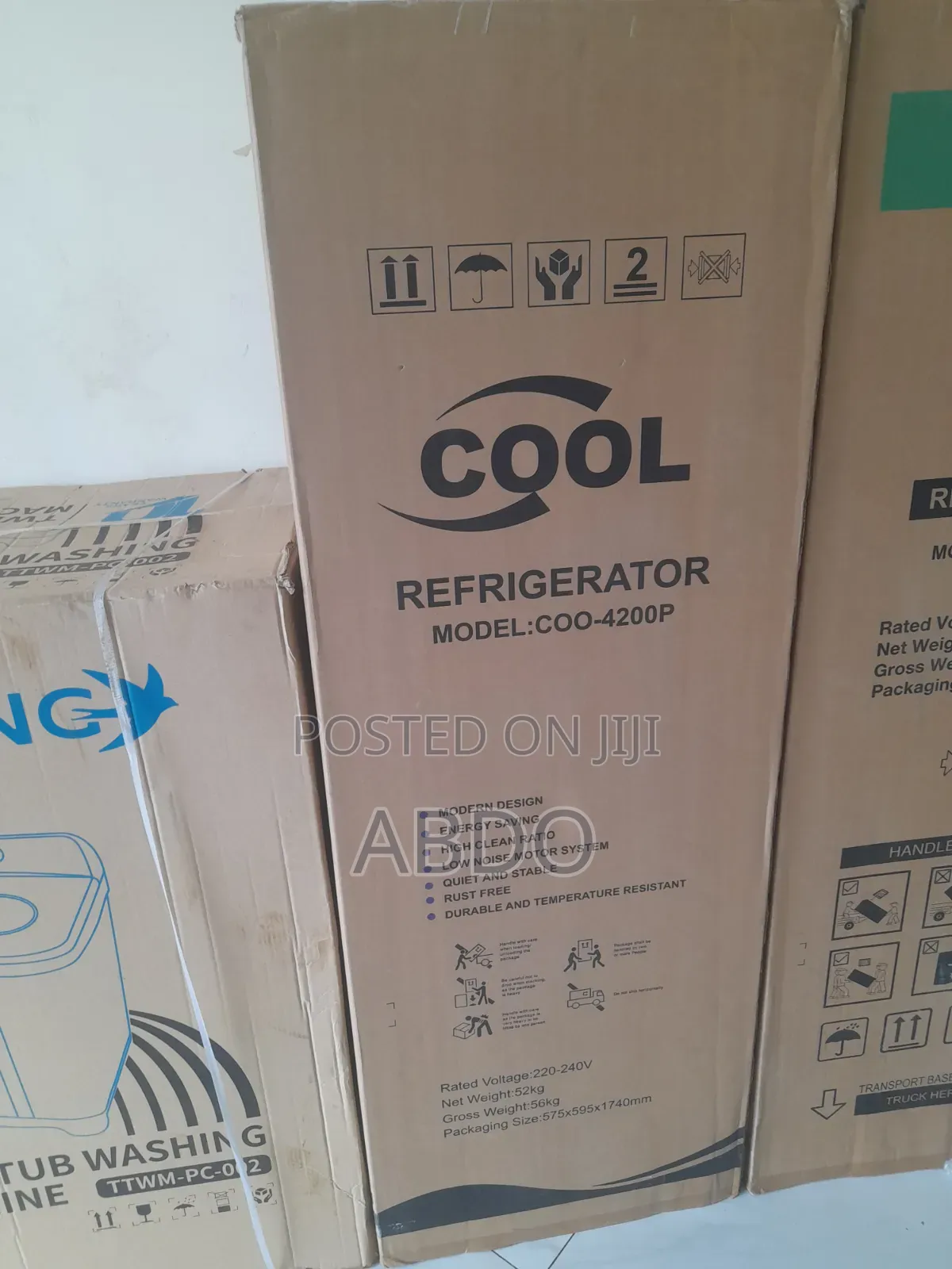 Cool Refrigerator Model Coo 4200P Quality Brand Ferej Coolr Sistem New