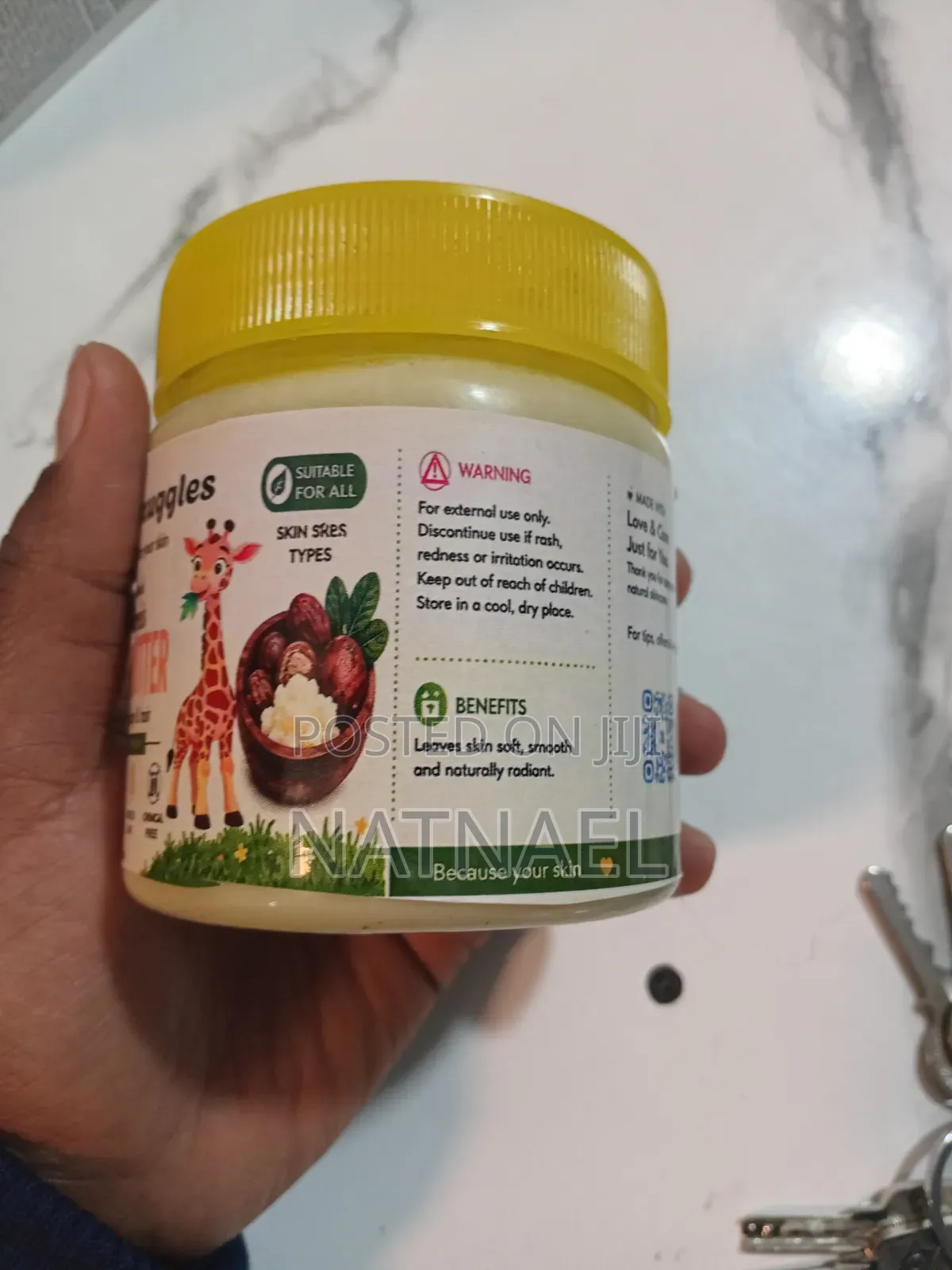 Sunny Snuggles 100% Natural Children's Shea Butter (300g)