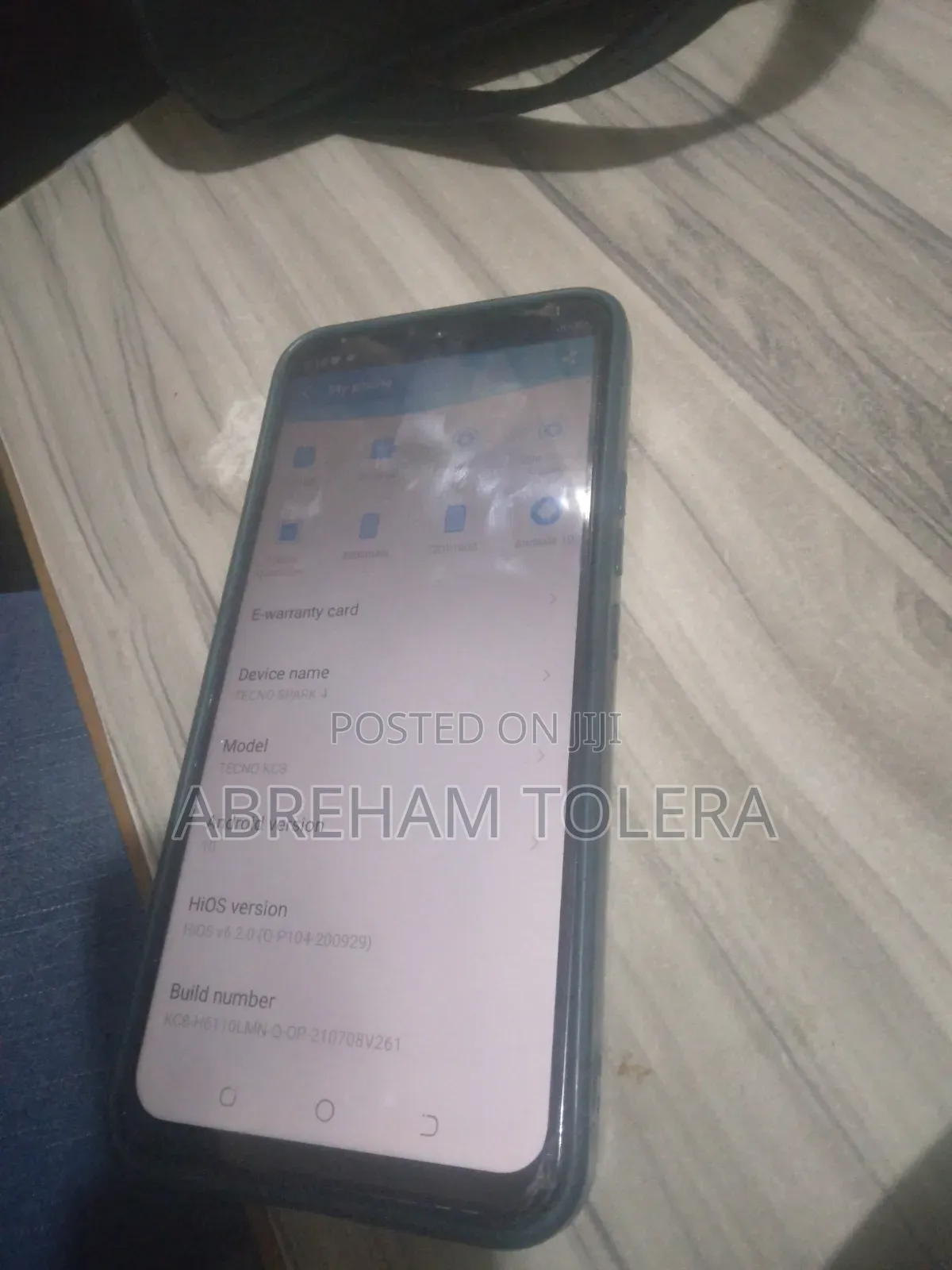 Tecno Spark 4 64 GB Black